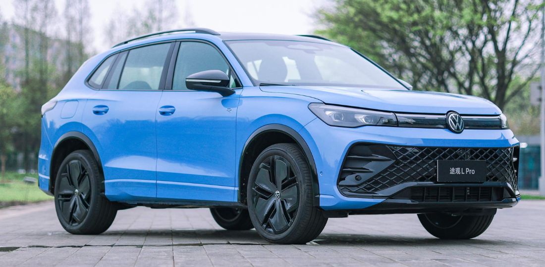 VW Tiguan L Pro antecipa chegada do Tayron ao Brasil em 2027